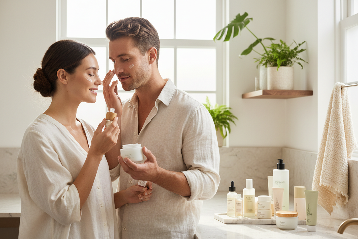 OUI ORGANIQUE Botanical Skincare Routine for Aging Skin